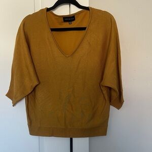Premise Mustard Knit Top